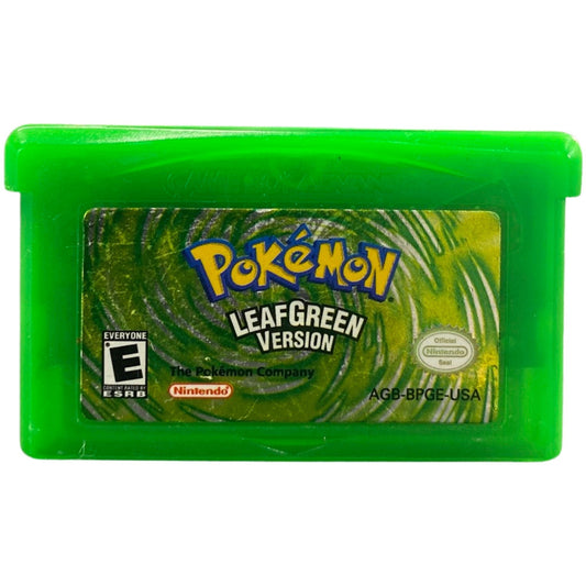 Pokemon LeafGreen Version - Nintendo GameBoy Advance