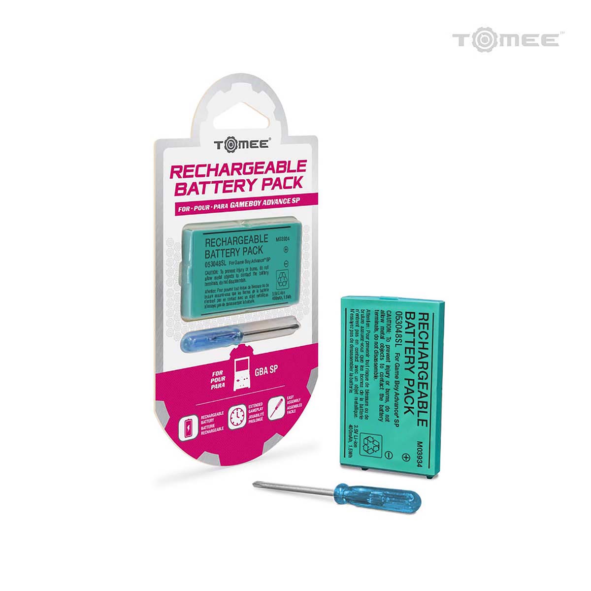 Game Boy Advance SP 400mAh Battery - Hyperkin - Hand Held Legend