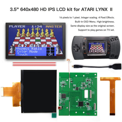 HDMI Out IPS Kit for Atari Lynx II - HISPEEDIDO