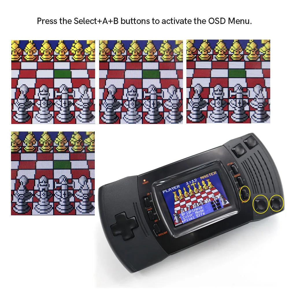 HDMI Out IPS Kit for Atari Lynx II - HISPEEDIDO - Hand Held Legend