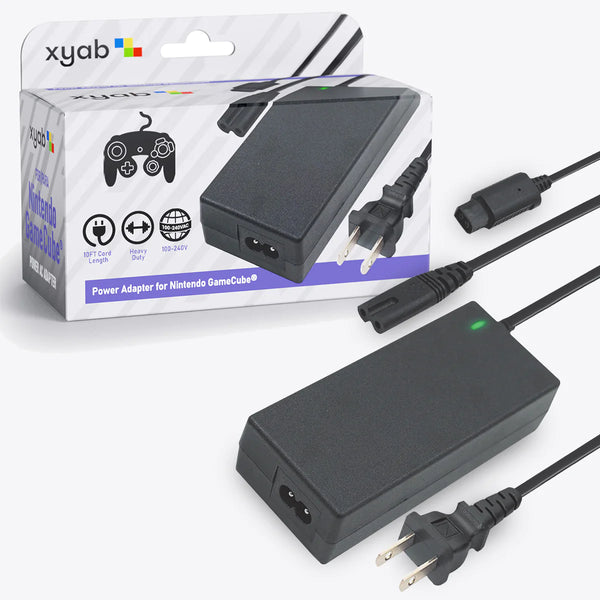 AC Power Adapter for Nintendo GameCube - XYAB Hand Held Legend