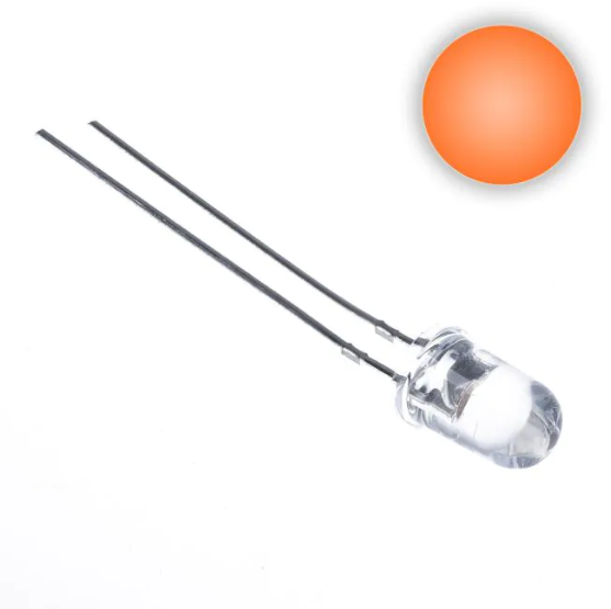 Game Boy LED 3mm Diffused for Battery and Dowel - Hand Held Legend