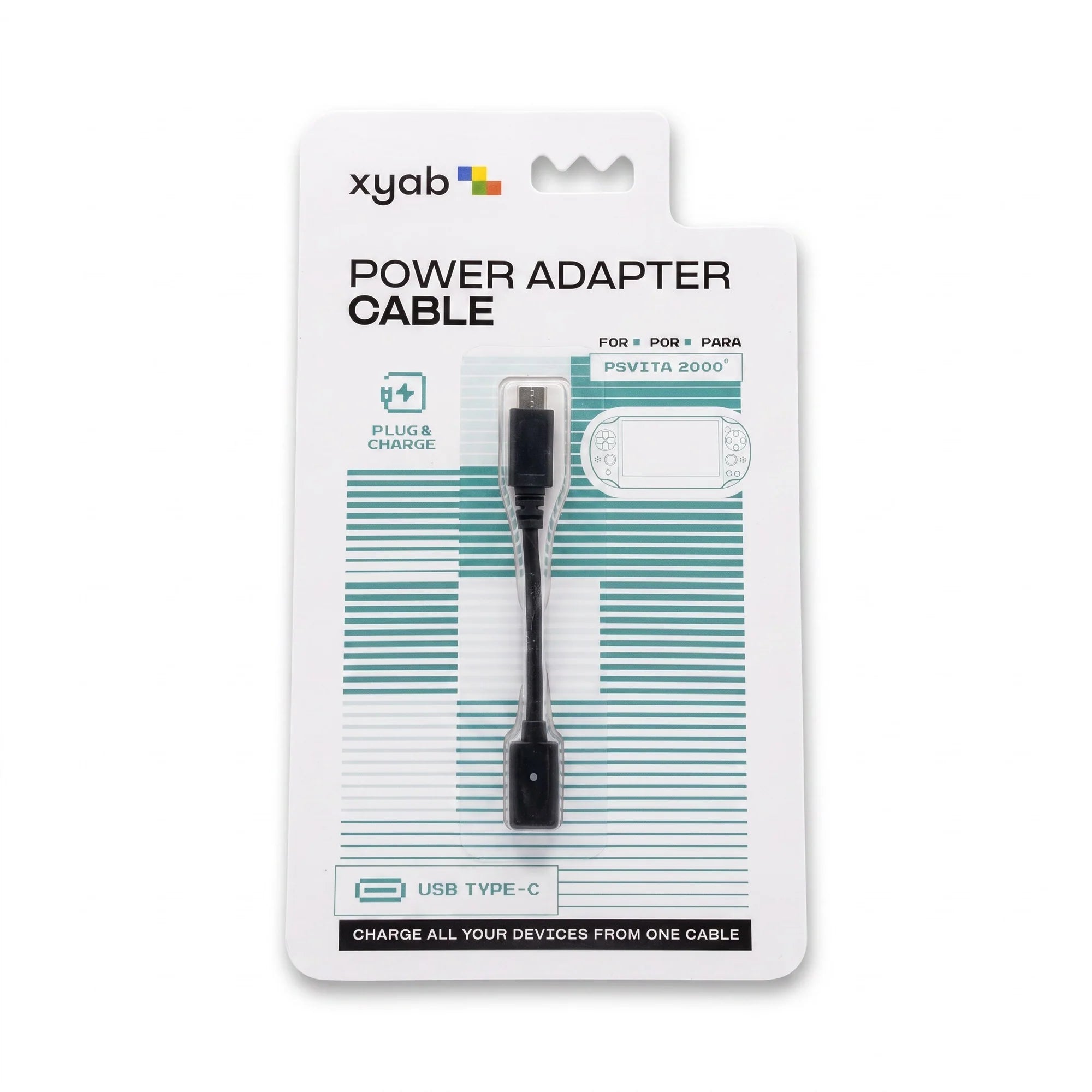 USB-C Power Adapter Cable - PS Vita 2000 - XYAB