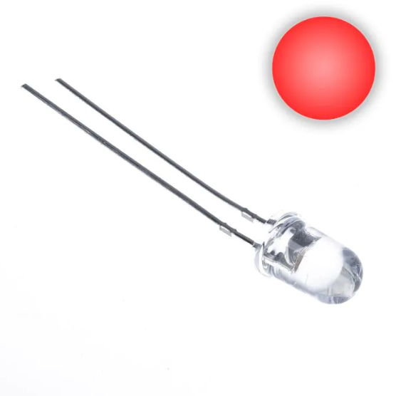 Game Boy LED 3mm Diffused for Battery and Dowel - Hand Held Legend