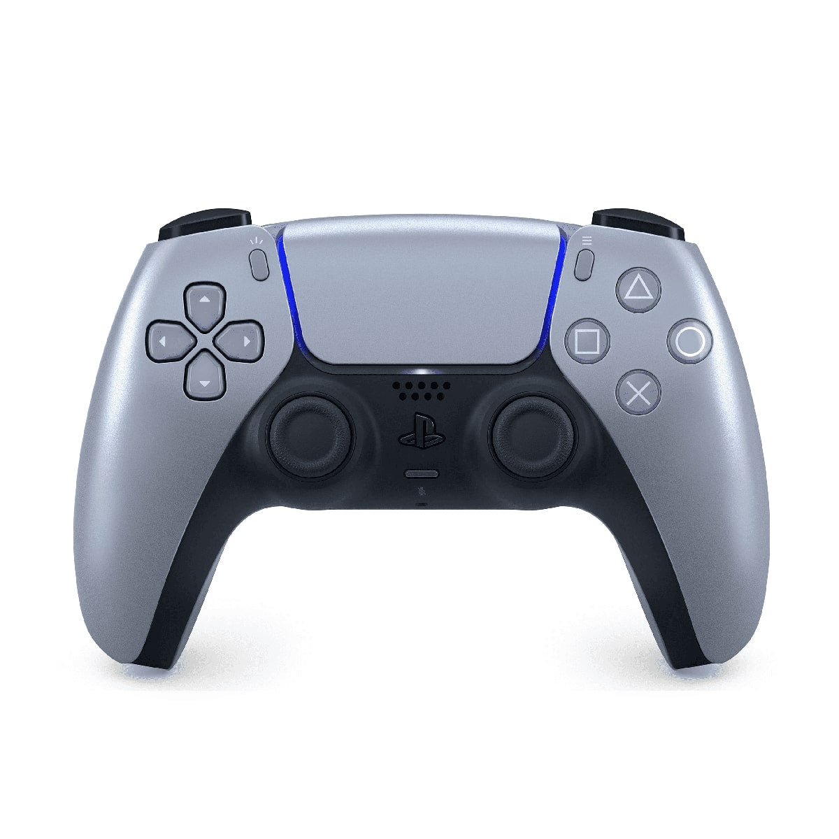 DualSense™ Wireless Controller - Sterling Silver - PS5™ - Hand Held Legend