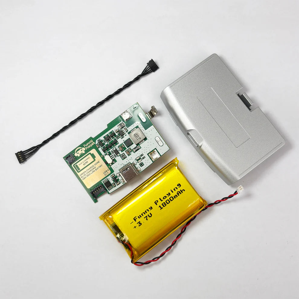 AGB IPS MAX Battery Kit for Game Boy Advance  - Funnyplaying