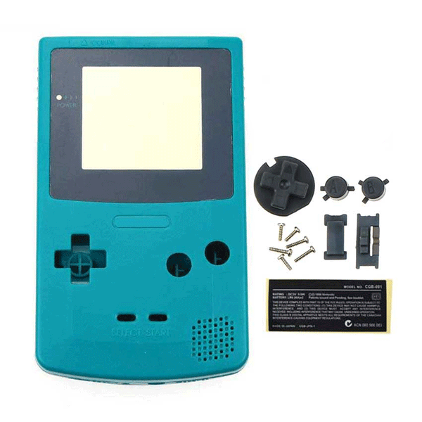 GameBoy Color Replacement Shells available at Videogamesnewyork, NY