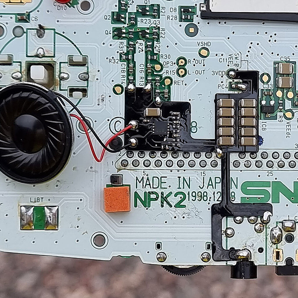 Neo Geo Pocket Color CleanAmp Pro Audio Amplifier RetroSix