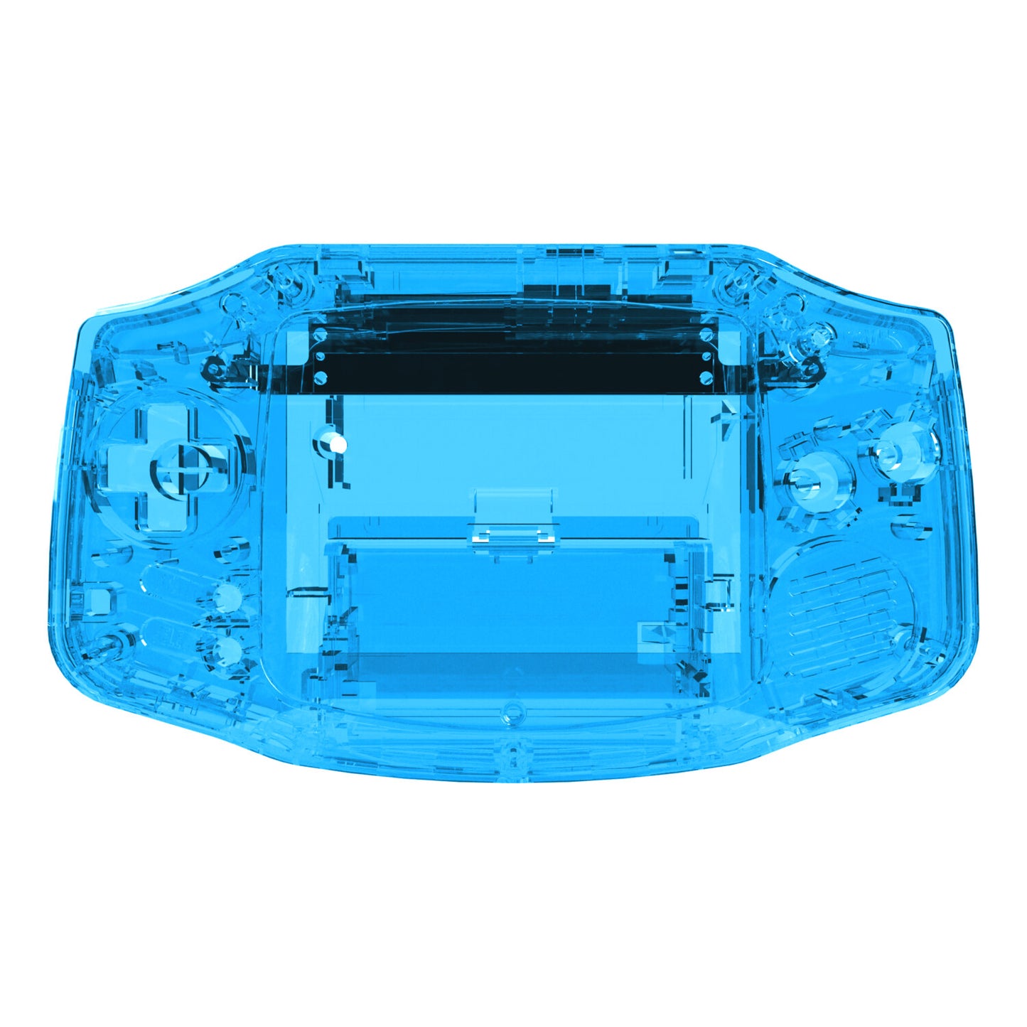 Crystal Clear IPS  Modified Prestige Shell for Game Boy Advance - RetroSix RetroSix