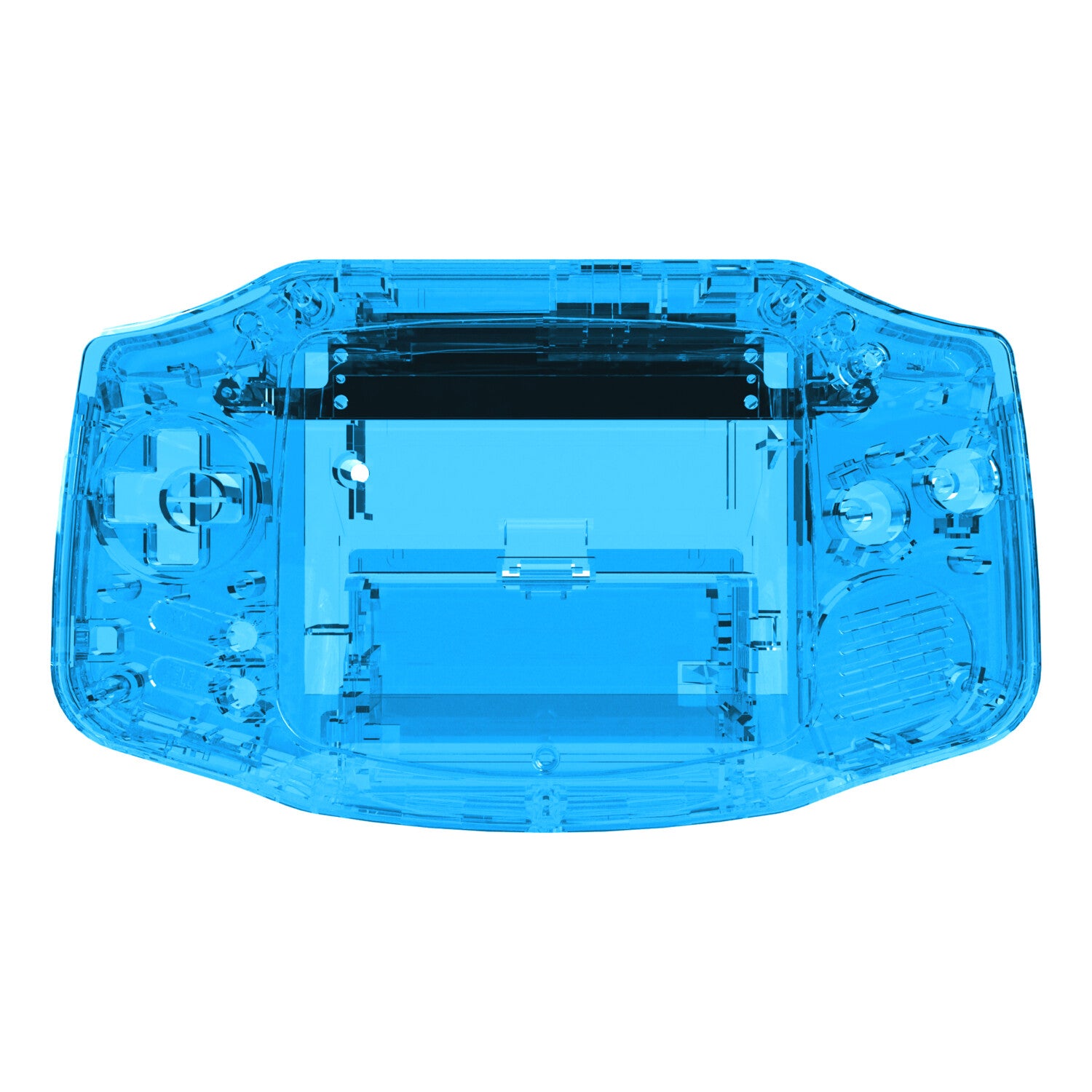 Crystal Clear IPS  Modified Prestige Shell for Game Boy Advance - RetroSix RetroSix