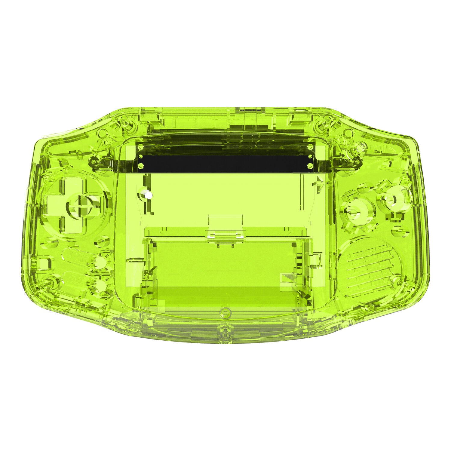 Crystal Clear IPS  Modified Prestige Shell for Game Boy Advance - RetroSix RetroSix