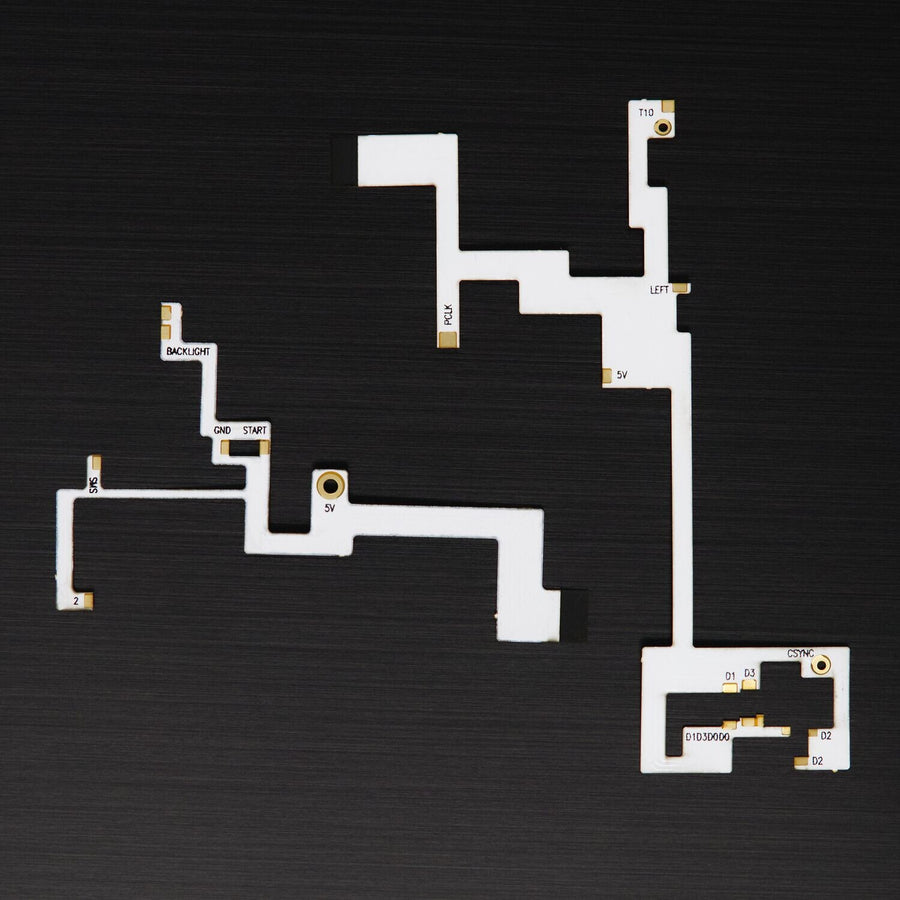 SEGA Game Gear CleanScreen Wire-Free Flex Cable - V3.1 - RetroSix - Clearance