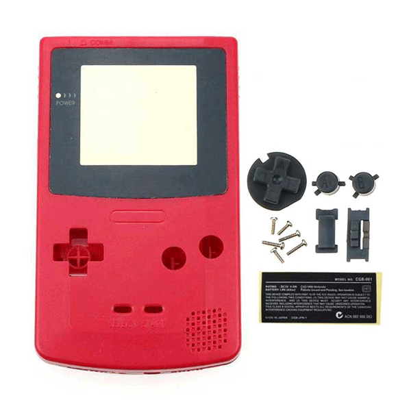 Gameboy color best sale shell replacement