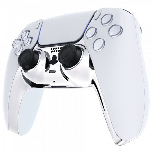 PlayStation 5 Controller Front Plates | Chrome Series | Hand Held Legend Chrome Silver