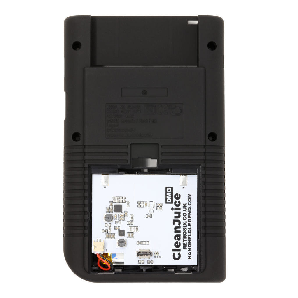 CleanJuice Game Boy DMG USB-C Rechargeable Battery Pack | XL - RetroSix RetroSix