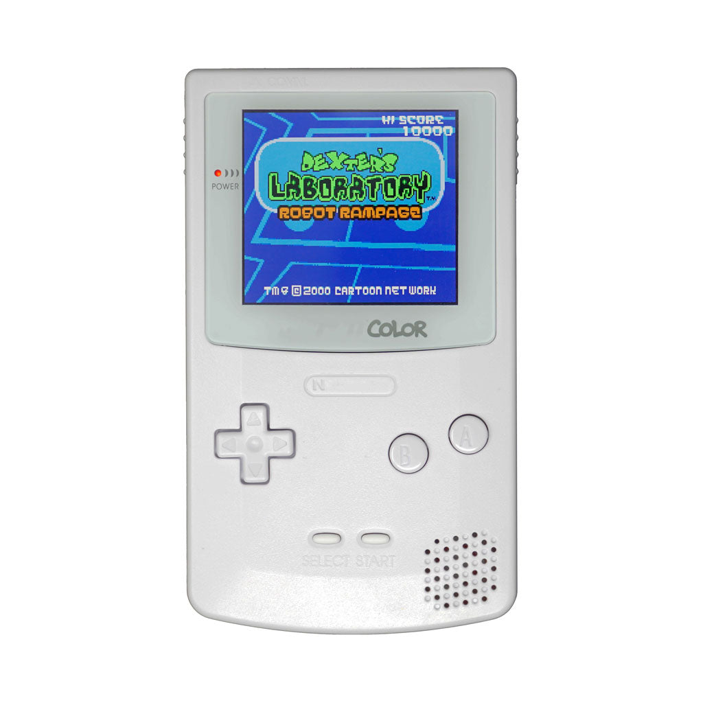 Game Boy Color RetroPixel 2.0 Q5 Ultimate Console - White Out Modding