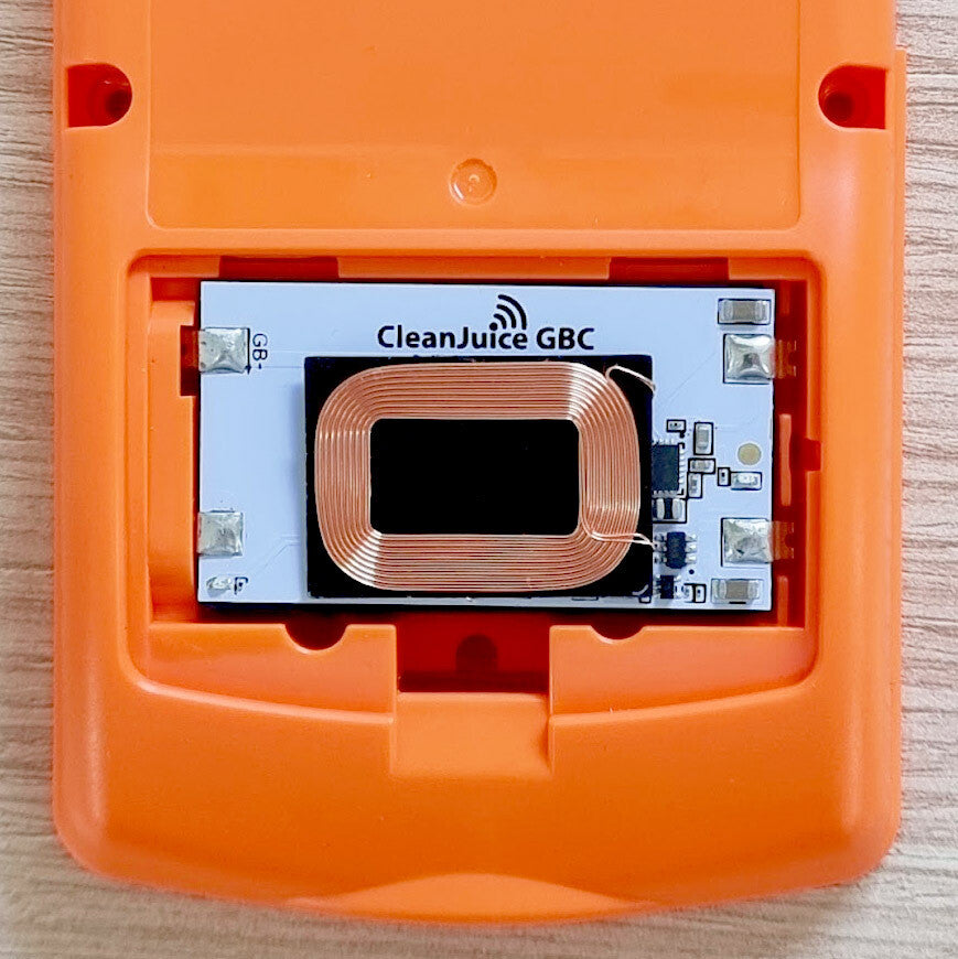 CleanJuice Air Game Boy Color Wireless Rechargeable Battery Module - RetroSix RetroSix