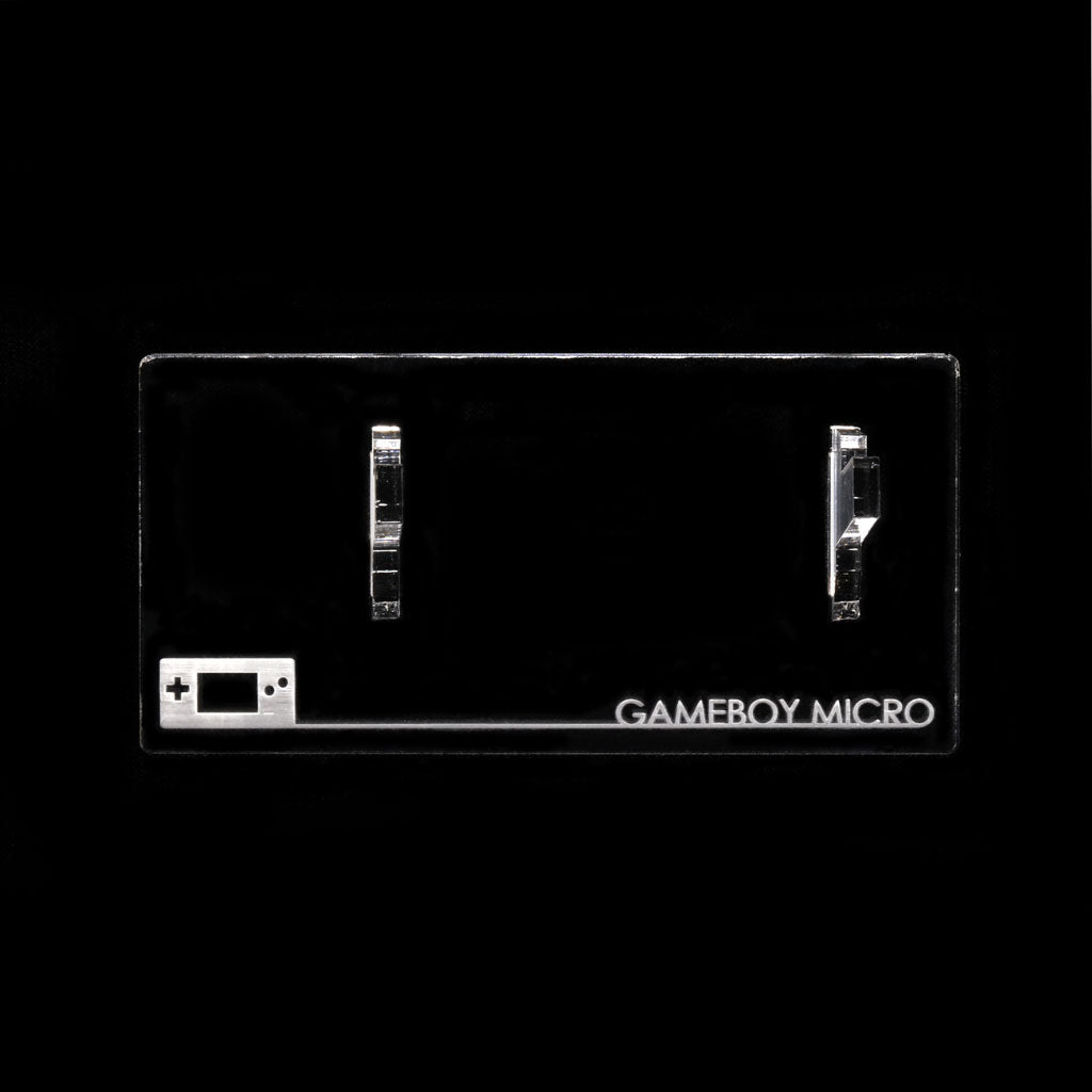 Game Boy Micro Display Stand Rose Colored Gaming