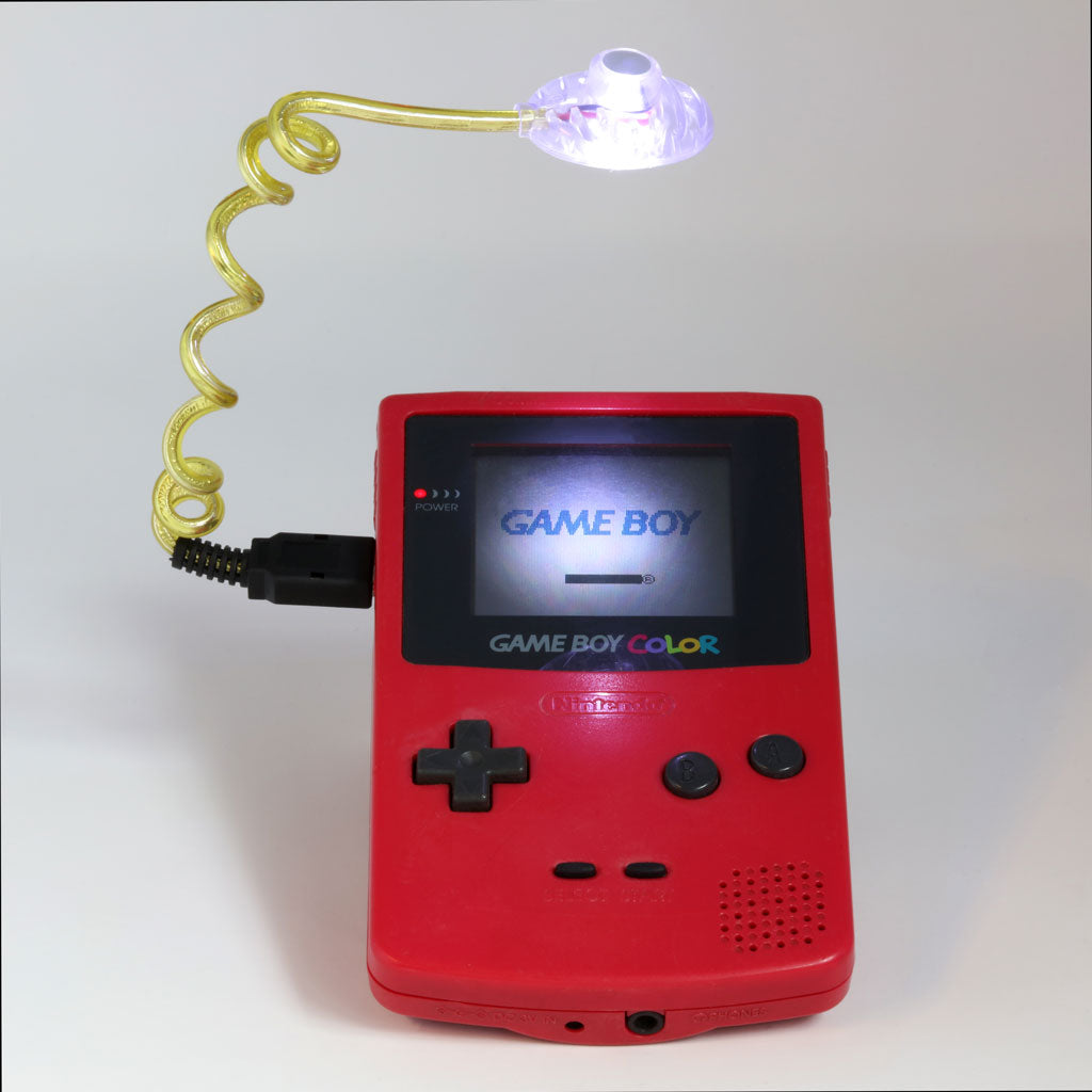 Game Boy Color and Pocket Worm Light
