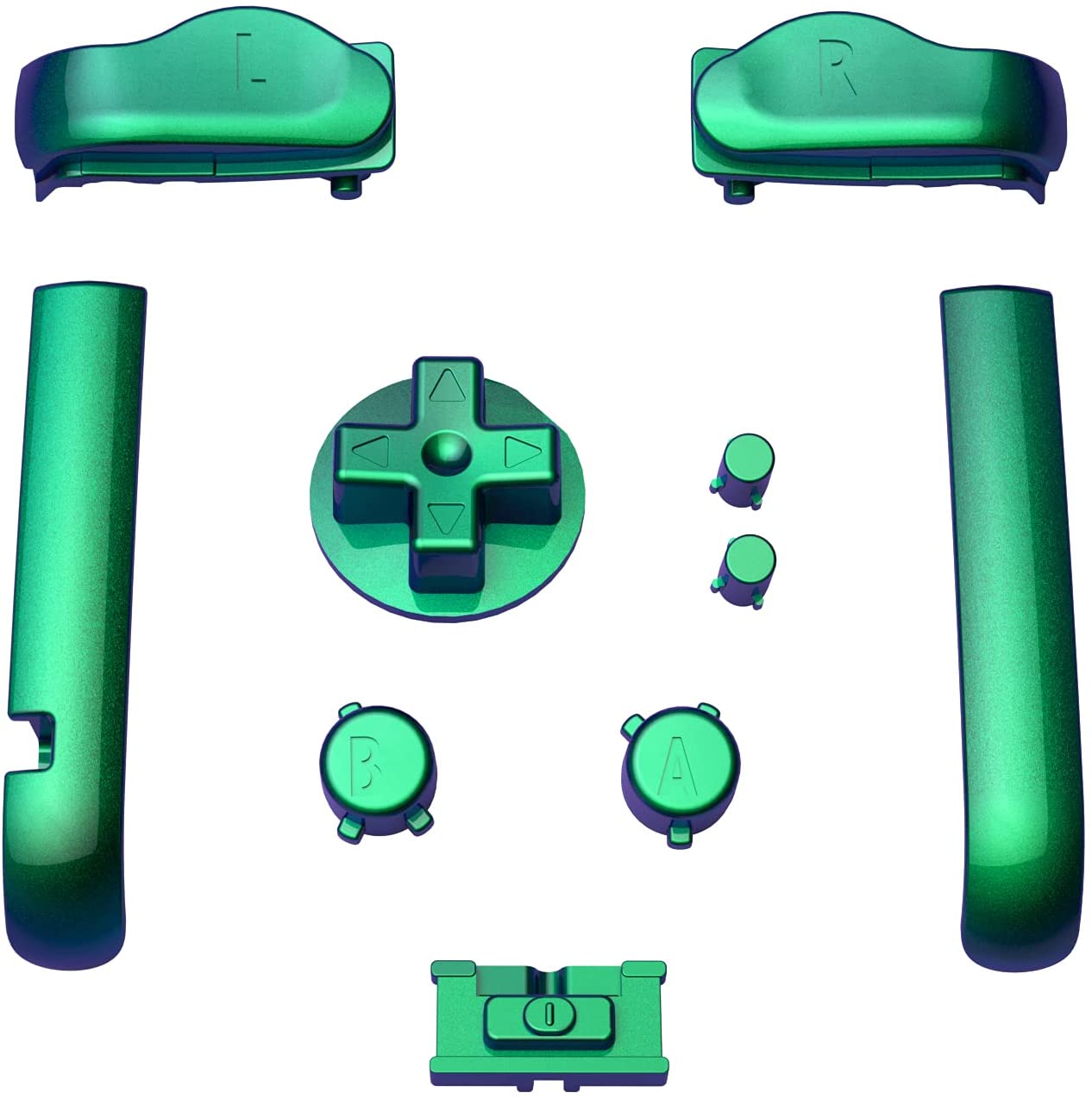 Chrome Buttons for Game Boy Advance Buttons Extremerate