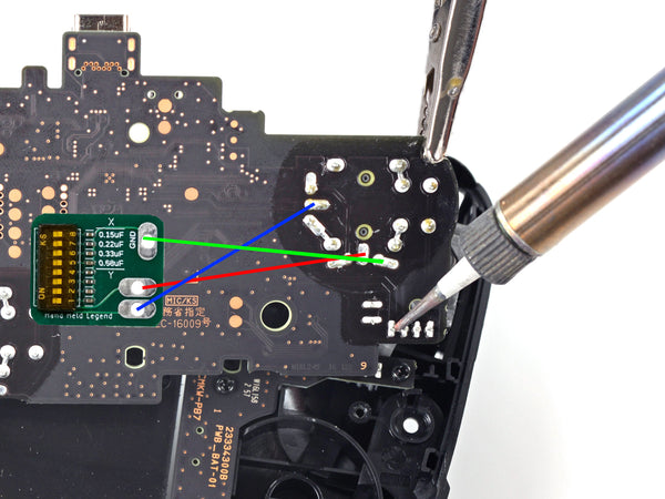 Switch Pro Controller Snapback Module PCB
