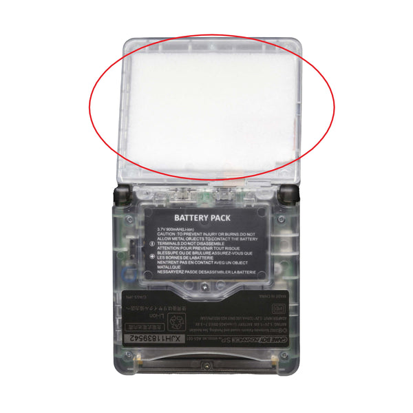 Foam Backing for Game Boy Advance | SP LCD FUNNYPLAYING