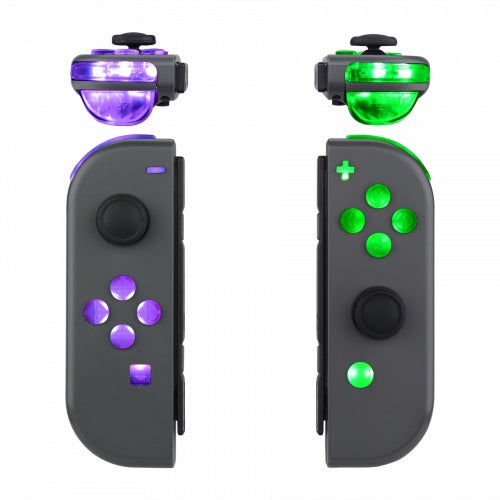 Joy-Con LED Button Kit for Nintendo Switch - Standard Clear Extremerate