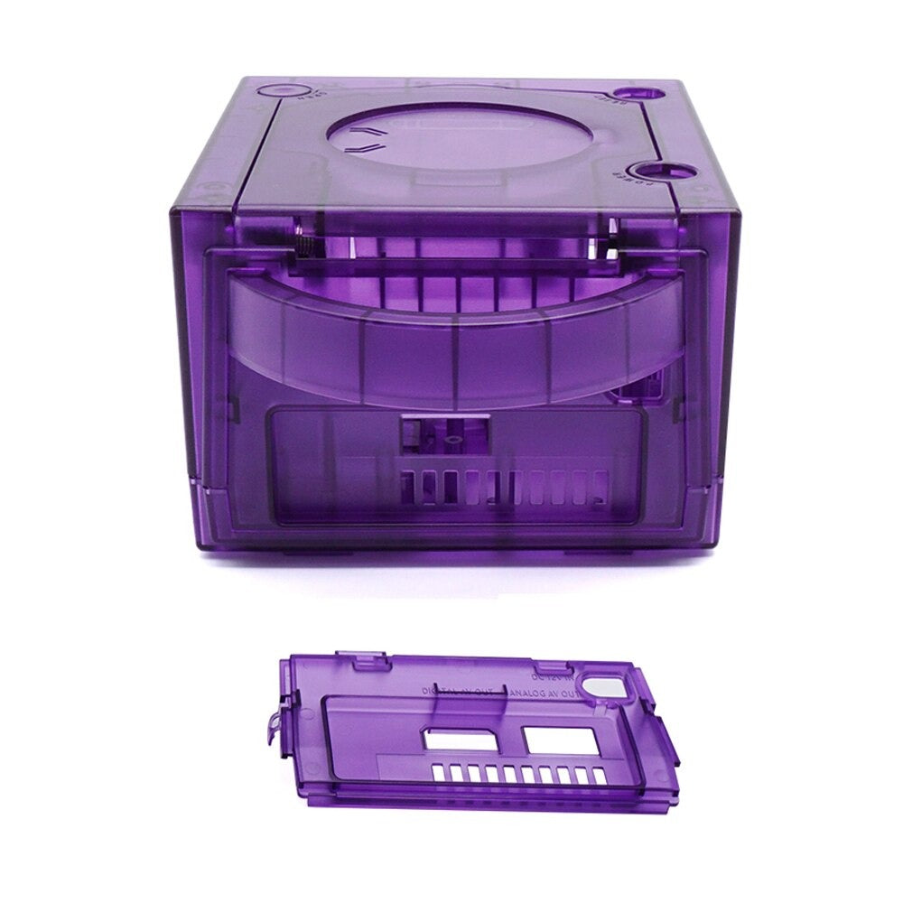 Gamecube Translucent Purple Shell Transparent Shells For GameCube | Hand Held Legend