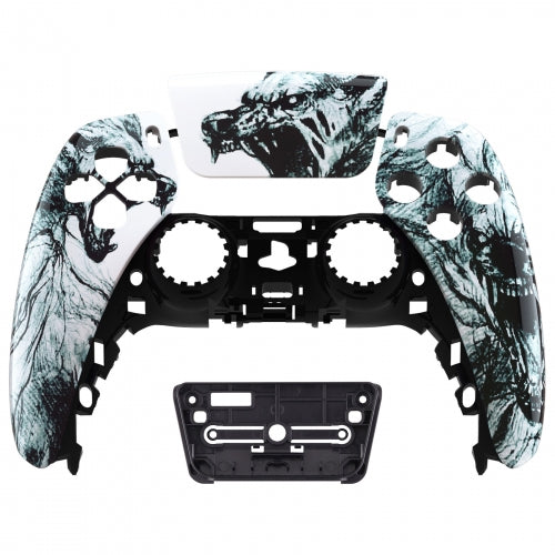 PlayStation 5 Controller Front Plates | Chrome Series | Hand Held Legend Chrome Silver