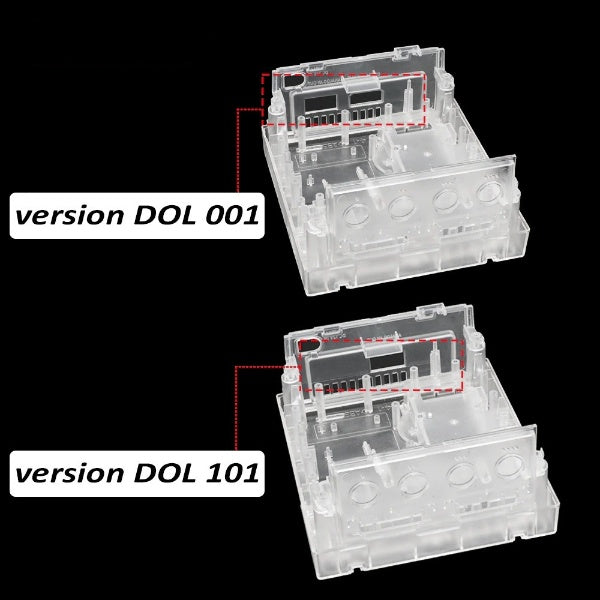 Transparent Shells For GameCube RetroScaler