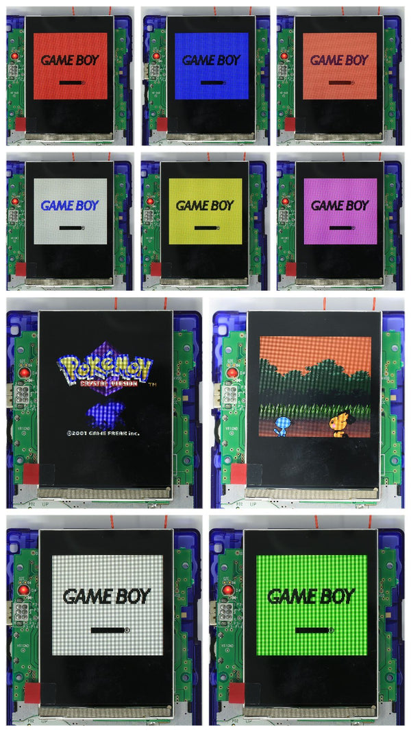 Game Boy Color IPS LCD V3 - HISPEEDIDO | Hand Held Legend