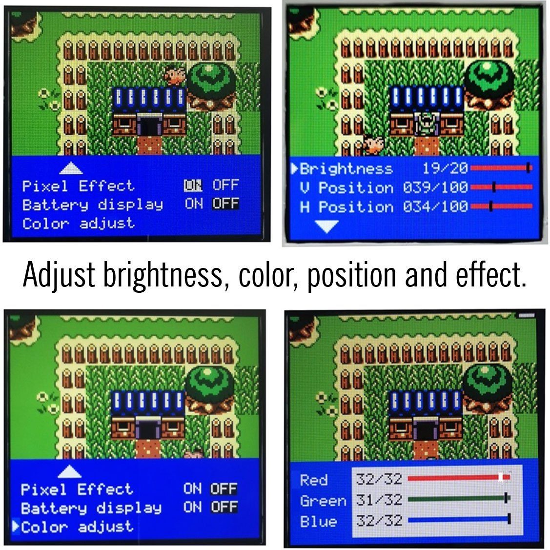 Game Boy Color IPS LCD Q5 - HISPEEDIDO Shenzhen Speed Sources Technology Co., Ltd.