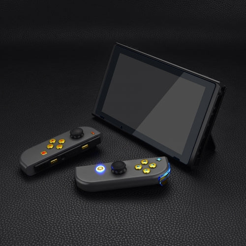 Joy-Con LED Button Kit for Nintendo Switch - Chrome Gold Extremerate