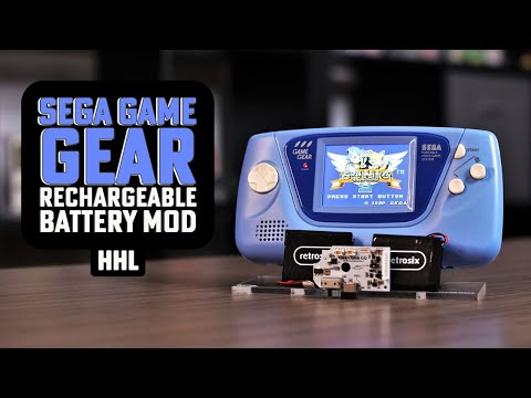 game gear battery life CleanJuice Game Gear Rechargeable USB-C Battery Module | RetroSix