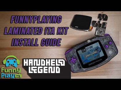 Game Boy Advance ITA TFT Backlight Kit with Laminated Lens and OSD  - FunnyPlaying