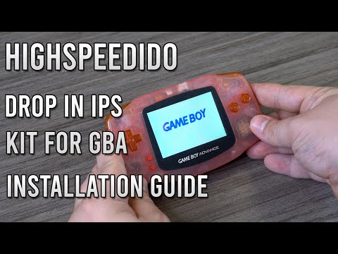 Game Boy Advance Drop In IPS Kit - Original Size | Hand Held Legend
