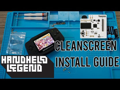 Game Boy Advance IPS LCD CleanScreen Backlight Kit with OSD - Retrosix