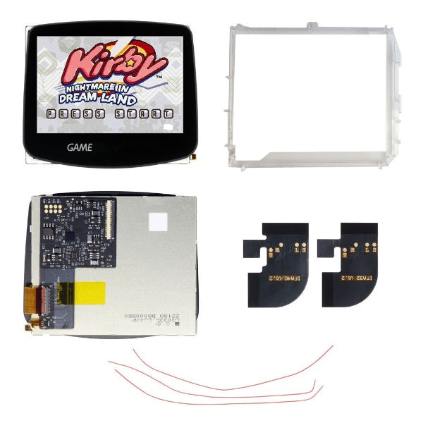 Game Boy Advance ITA TFT Backlight Kit with Laminated Lens and OSD  - FunnyPlaying