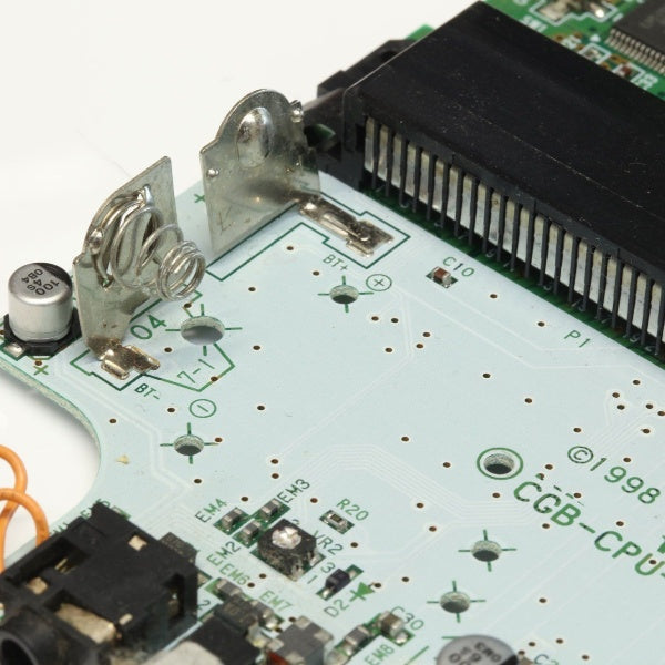Game Boy Color Motherboard Battery Contacts | PCB Springs – Hand Held ...