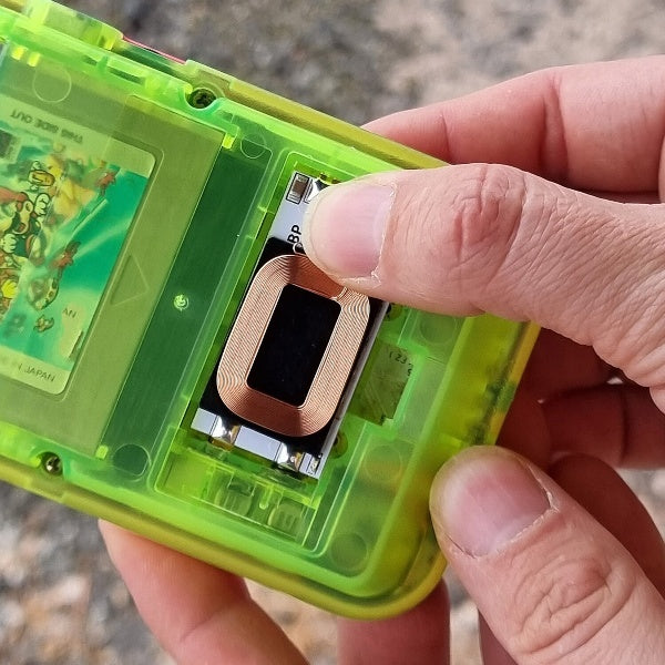CleanJuice Air Game Boy Pocket Wireless Rechargeable Battery Module RetroSix