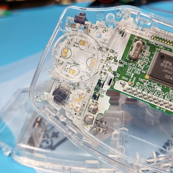 Crystal Clear IPS  Modified Prestige Shell for Game Boy Advance - RetroSix RetroSix