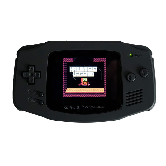 Game Boy Advance Ultimate Console - Stealth Black | IPS UPGRADE ONLY Modding