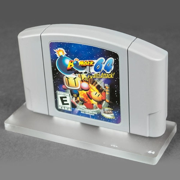 N64 Game Cartridge Display Stand Rose Colored Gaming