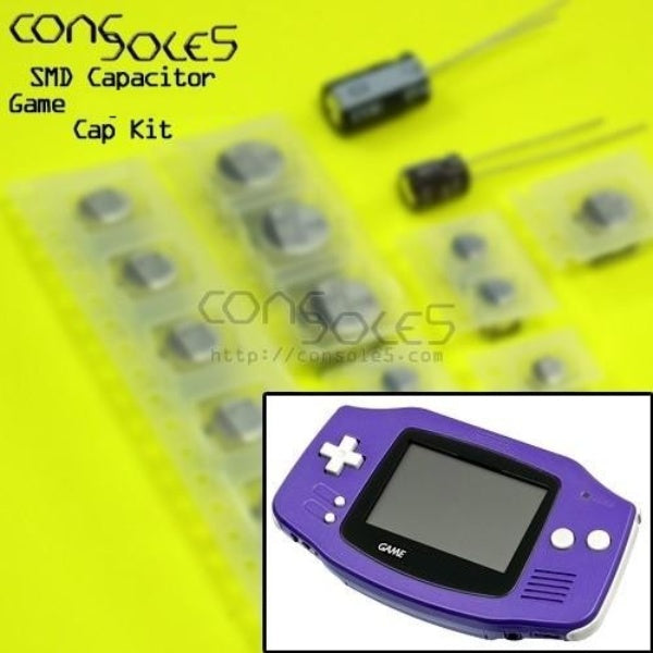 Console 5 Capacitor Kit for Game Boy Advance Console 5