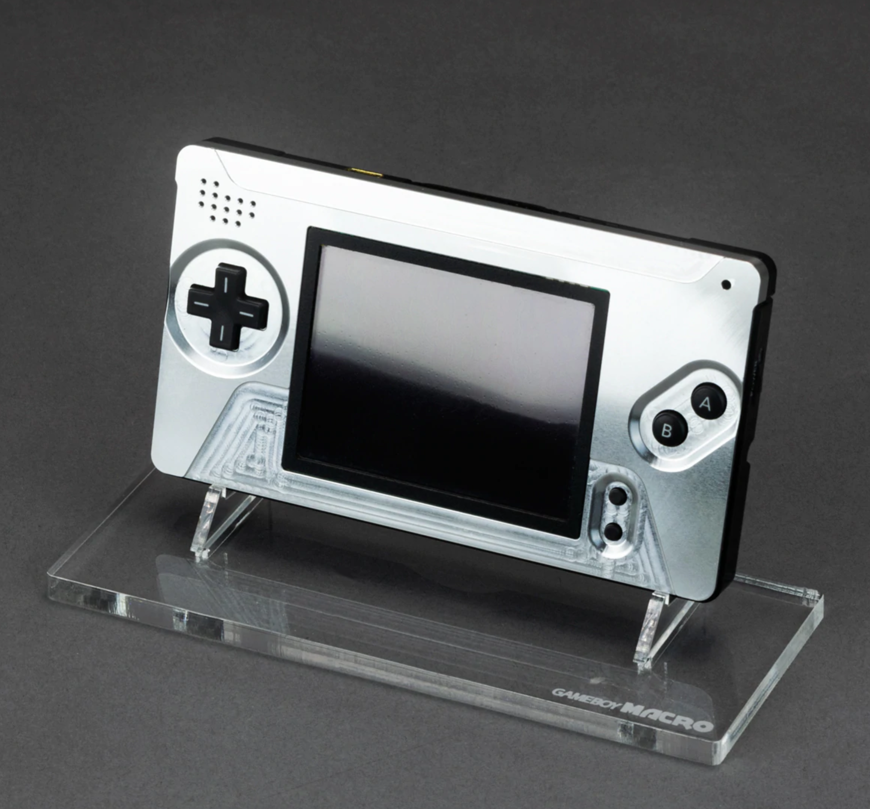 Game Boy Macro Display Stand | Rose Colored Gaming | HHL – Hand Held Legend