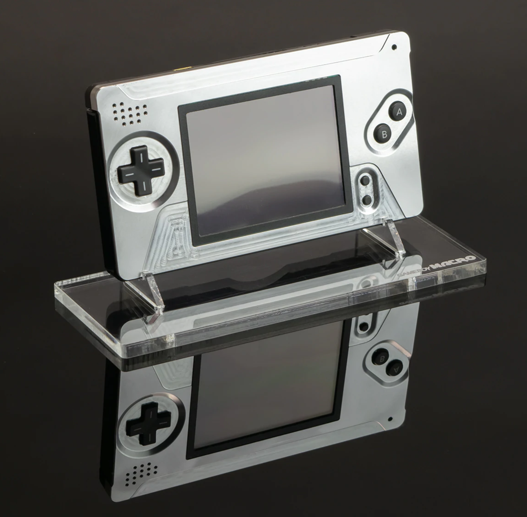 Game Boy Macro Display Stand Rose Colored Gaming