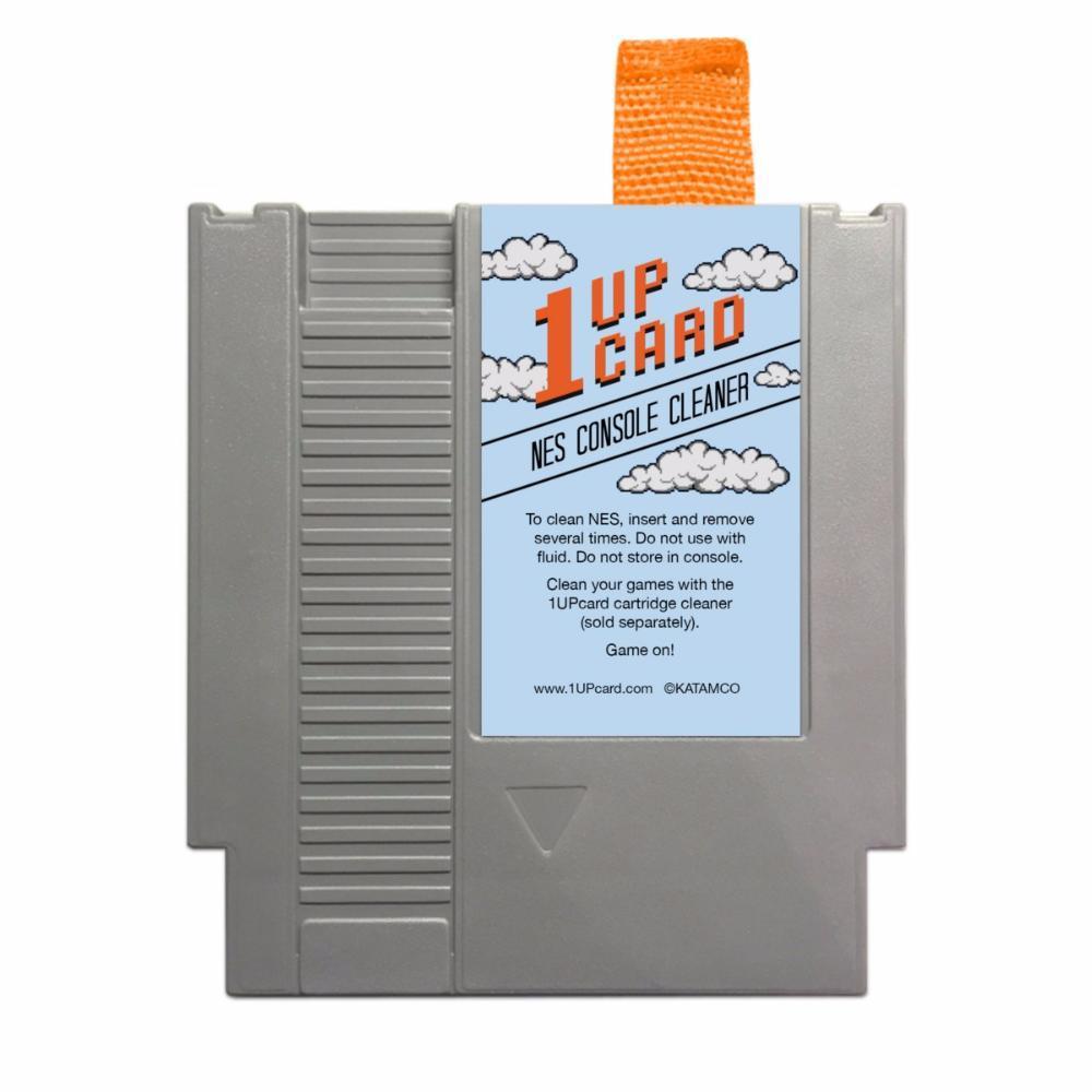 NES Console Cleaner - Nintendo Cleaning Cartridge by 1UPcard™ 1UPcard