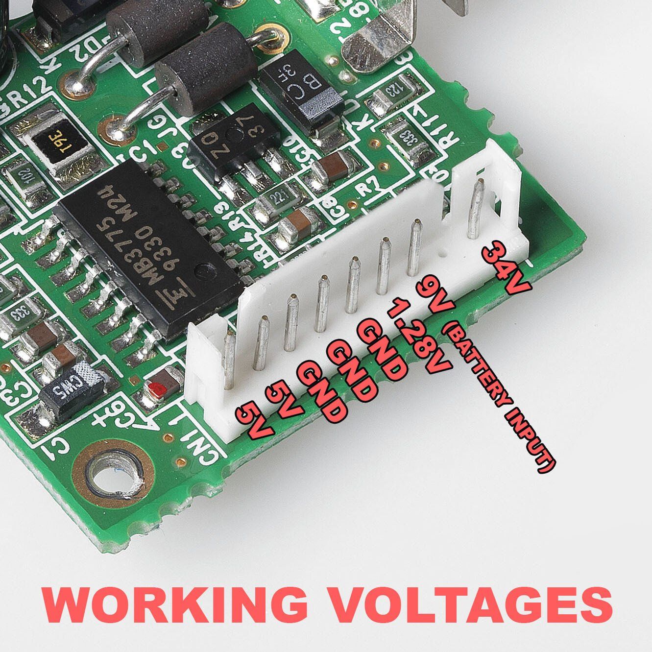 SEGA Game Gear Power Board IC Repair Kit - RetroSix