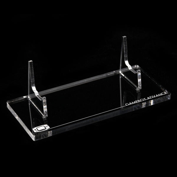 Display Stand for Game Boy Advance  - Crystal Clear - Rolse Colored Gaming Rose Colored Gaming