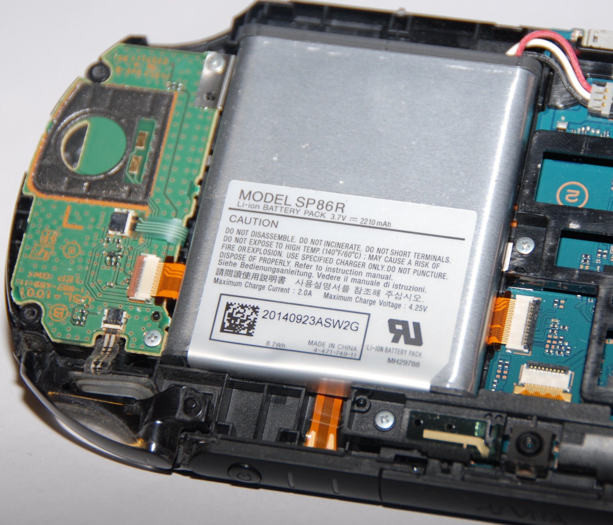 2210 mAh Replacement Battery for PS Vita 2000